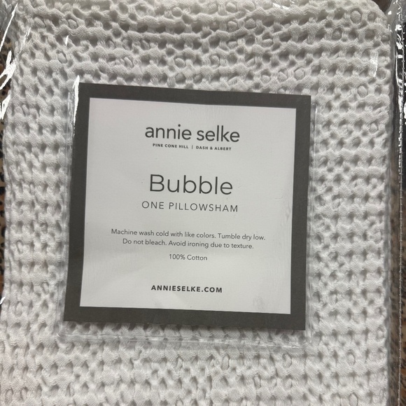 Annie Selke Bubble One PillowSham - Picture 1 of 3